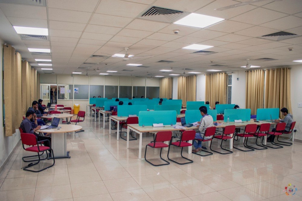 Supervised reading hall